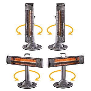 Calentador Eléctrico <span class=keywords><strong>de</strong></span> Infrarrojos <span class=keywords><strong>de</strong></span> Carbono <span class=keywords><strong>de</strong></span> 900W para Terraza y Patio, para Uso en Exteriores - Product Image 6