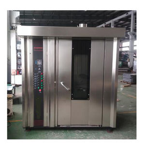 ガスディーゼル電気工業用ロータリーオーブンベーカリー販売パン焼き、イタリア商業用8 16 32 64トレイラックロータリーオーブン価格 - Product Image 2