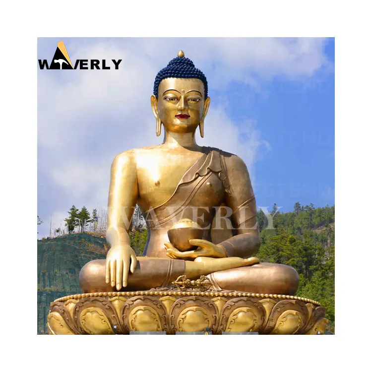 Ngoài trời cổ Đồng Tây Tạng Phật tác phẩm điêu khắc cổ Đồng Thau Lớn Tượng Phật Tây Tạng