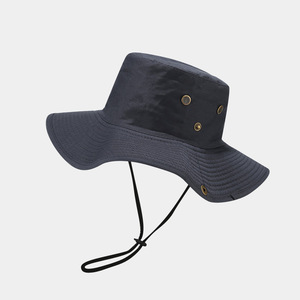 Bsbh Upf50 + Bucket Hat mùa hè ngoài trời gấp rộng vành ngư dân Cap có thể điều chỉnh vòng lặp người đàn ông phụ nữ Câu Cá Đi Bộ Đường Dài cắm trại Sun hat - Product Image 3