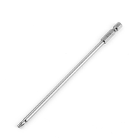 Mata Obeng Torx Plum Blossom Hexagon 150mm dengan Gagang Baja, Diperpanjang, Magnetik Kuat, Kekerasan Super Tinggi, Kelas Industri
