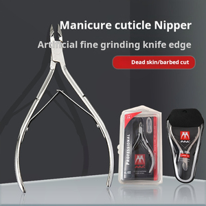 Đặc biệt Nail Shop làm móng tay kéo da chết loại bỏ công cụ với cong lưỡi thép không gỉ <span class=keywords><strong>Sharp</strong></span> tip cho lớp biểu bì ứng dụng - Product Image 2