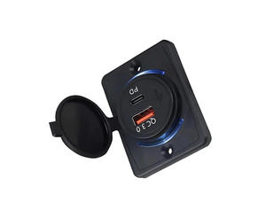 Cargador USB C modificado IP65 de 20w para ATV, camión, autobús, jeep - Product Image 1
