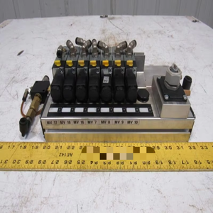 5777060220 5/2 Tekli Solenoid Valf Bankası Manifoldu 24VDC Bobin Yeni Orijinal Hazır Stok Endüstriyel Otomasyon PAC Özel PLC - Product Image 1