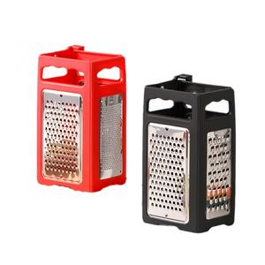 Custom Logo 4 in 1 <b>Kitchen</b> <b>Plastic</b> Fruit & Vegetable Cutter Slicer & Grater Flat Folds Gadgets for Cooking Vegetable Slicer - Product Image 5