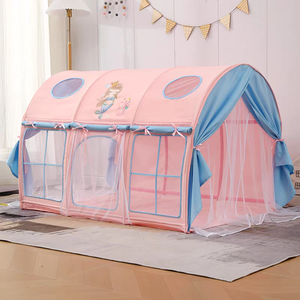Tente de jeu pour enfants, château d'été d'intérieur, tente de lit anti-chute et anti-moustiques pour les jeux d'intérieur des enfants - Product Image 1