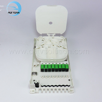 Boîtier de Distribution de Fiber optique à 8 cœurs avec 1x8 PLC Splitter FTTH Terminal Box