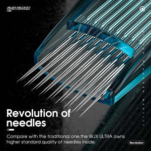 Spring Powered TURBO Tattoo Trang Điểm Vĩnh Viễn Kim Hộp Mực Bugpin Và Hộp Mực Điện Điểm Rỗng - Product Image 4