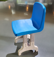 Ensemble de mobilier scolaire pour enfants JUOU, table d'étude en plastique, chaises de bureau en métal, couleur au choix, design moderne pour la maison et la salle de classe
