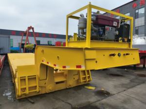 Rimorchio Ribassato con Collo d'Oca Staccabile da 60 Tonnellate con Piattaforma Utilizzabile di 7000mm, Marca Famosa Cinese, Vendita Calda in Messico - Product Image 2