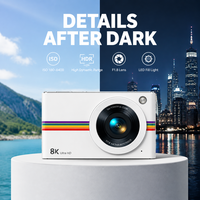 Appareil photo numérique 8X Zoom avec écran CMOS autofocus 96MP pour la photographie de voyage, les événements familiaux et les débutants