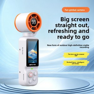 Caméra d'action portable 2-en-1 avec écran LCD de 1,97 pouces, autonomie de 3 heures, autofocus et capture vidéo/photographie en extérieur - Product Image 3