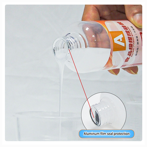 Caoutchouc de silicone liquide de qualité <span class=keywords><strong>alimentaire</strong></span> translucide Platinum Cure sans bulles pour la fabrication de moules - Product Image 6