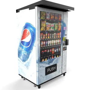 Fábrica de máquinas de venda automática de bebidas frias para lanches automáticos na Alemanha, água engarrafada, cerveja, fabricante de máquinas de venda automática de bebidas ao ar livre