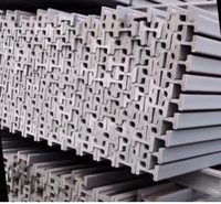 Viga de Plástico PVC H20 Personalizada de Fábrica, Disponible para Taladrar y Clavar, Viga de Plástico para Todos los Sistemas de Soporte de Construcción
