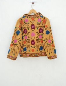 เสื้อแจ็คเก็ตปักลายซูซานีทำมือ เสื้อผ้าฤดูหนาว สไตล์โบฮีเมียน ผ้ากำมะหยี่ คุณภาพสูง ดีไซน์เนอร์ คอลเลคชั่นใหม่ ยูนิเซ็กส์ สวมใส่สบาย - Product Image 3