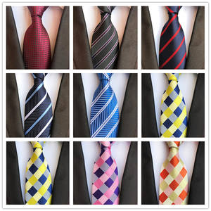 Novità cravatte per uomo 8cm seta Paisley a righe moda uomo riunione d'affari matrimonio <span class=keywords><strong>smoking</strong></span> vestito camicia usura quotidiana <span class=keywords><strong>cravatta</strong></span> - Product Image 6