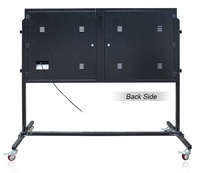 Marcador de Baloncesto LED Gigante para Exteriores, Impermeable, de 2m 3m, Portátil, Inalámbrico, con Pantalla Digital de 7 Segmentos y Control Inalámbrico