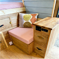 Matelas de luxe en mousse à mémoire de forme sur mesure pour camping-car, coussin de dinette haute densité, soulagement de la pression, coussin de caravane léger, soutien de la colonne vertébrale