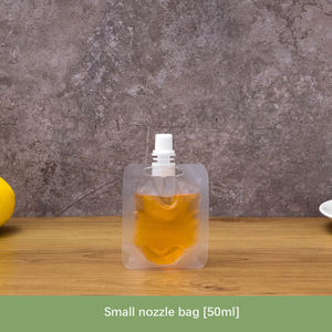 500ML 5L Eau Petite Pochette de Jus Alimentaire de Haute Qualité Nourriture pour Animaux 50 Ml Transparent Personnalisé Réutilisable 250Ml Sac à Bec - Product Image 6