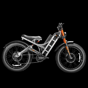 Bicicletas eléctricas de 2 ruedas con neumáticos gruesos de 26 pulgadas, de acero con alto contenido de carbono, con 5 niveles de torsión, modelo Eahora Romeo Ultra, fabricadas en China. - Product Image 4