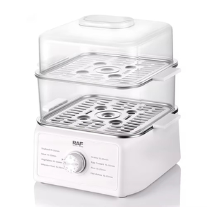 12L 1200W Wholesale Home 3 Layer Vegetable Steam <b>Cooker</b> Kitchen Rice Corn Electric Food Steamer - Product Image 3