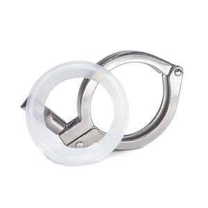 Collier de serrage rapide en acier inoxydable 304 de qualité sanitaire Wensen avec surface polie pour une installation rapide des conduites - Product Image 2