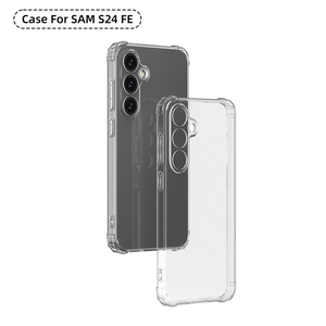Funda de teléfono de TPU transparente a prueba de caídas de calidad confiable personalizada para <span class=keywords><strong>Samsung</strong></span> <span class=keywords><strong>Galaxy</strong></span> S24 FE funda - Product Image 5