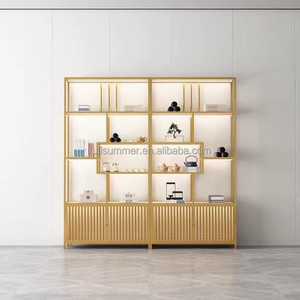 Scaffale <span class=keywords><strong>da</strong></span> <span class=keywords><strong>Collezione</strong></span> Fullsummer, Divisorio per Soggiorno, Mobile Porta Vini, Espositore Decorativo, Mensola <span class=keywords><strong>da</strong></span> Parete - Product Image 2