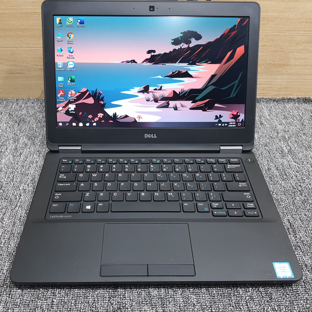 Wholesale 95% New for Dell Latitude E5270 12.5-inch Business Laptop I5-6th 8GB RAM 256GB SSD Original Wholesale Laptop