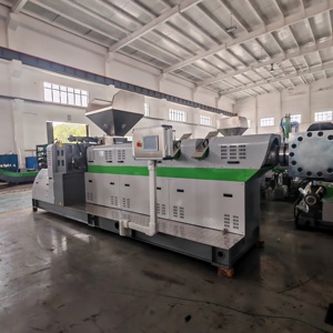 Extrusora de Recuperación de Residuos de Sacos Tejidos de PP Lvdao 65-530kg/h, Dispositivo de Repelletización de Doble Etapa - Product Image 2