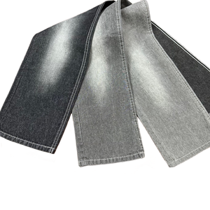 <span class=keywords><strong>Tissu</strong></span> denim tissé en sergé teint en fil 100 % coton Lizhi 224GREY, extensible, super doux, gris non lavé, vendu <span class=keywords><strong>au</strong></span> <span class=keywords><strong>mètre</strong></span> - Product Image 4