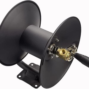 50 قدمًا و 15 مترًا ، رف مع محول من الأسلاك المطاطية ، خرطوم يدوي - Product Image 3