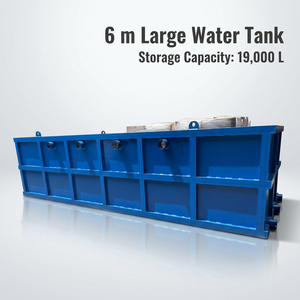 Tanque de Agua Principal de Gran Capacidad de 19,000 Litros para Ingeniería de Construcción e Industria, Respuesta a Emergencias de Incendio, 3300 kg - Product Image 1