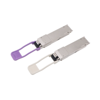Module optique 100km BIDI QSFP Émetteur-récepteur 100G Quad Gigabit Sfp Port Wifi Tx1280/Rx1300nm LWDM 100GBASE-ZR4 BXU