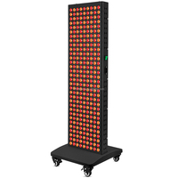 Mesin Terapi Cahaya Merah Inframerah Infrastar 1500w 630nm 660nm 830nm 850nm Panel Terapi Cahaya Merah dan Inframerah Dekat LED