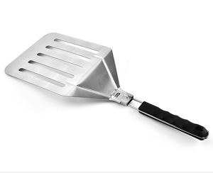 Hot Selling Cookware Collapsible Handle Stainless Steel <strong>Baking</strong> Shovel Paddle Cake Lifter Transfer Tray Pizza Peel Pizza Tool - Product Image 5