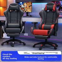 Kursi Komputer Kursi Kompetitif Kursi Kantor Balap Kursi Game Kursi Putar Ergonomis Kafe Internet Desain Minimalis Modern