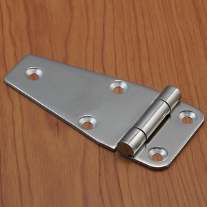 Bisagras de Acero Inoxidable de Alta Resistencia 60x128x3mm, Bisagra para Muebles de Montaje en Superficie, Diseño Minimalista y Duradero - Product Image 2