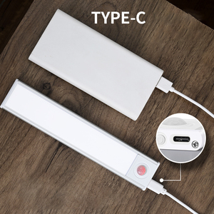 Charge lampe à induction sans fil Ultra mince lumière <span class=keywords><strong>LED</strong></span> capteur de mouvement lumière de placard <span class=keywords><strong>sous</strong></span> armoire <span class=keywords><strong>barre</strong></span> lumineuse lampe d'armoire - Product Image 5