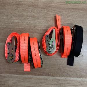 Premium 1.5 Ton High-Strength <b>Ratchet</b> <b>Straps</b> 3.8 cm Width Polyester Cargo Securing Belts for Heavy Loads - Product Image 2