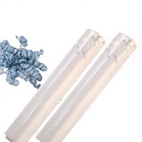 Canon à Confettis Jetables PrimePure Effet Métallique Multicolore – Pack de 2 – Faites Pleuvoir les Confettis – Idéal Remise de Diplôme et Anniversaire