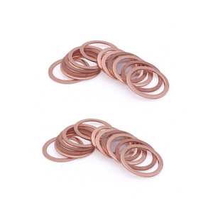 Rondelle en cuivre M22 M40 M50 laiton écraser joint plat joint anneau puisard bouchon Wedge Style pour bateau avec effet d'étanchéité - Product Image 1