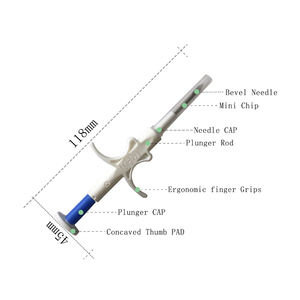JT-A002 RFID 태그 마이크로 칩 추적 태그 주사 가능한 134.2khz 2.12*2mm 일회용 바늘로 이식 - Product Image 2