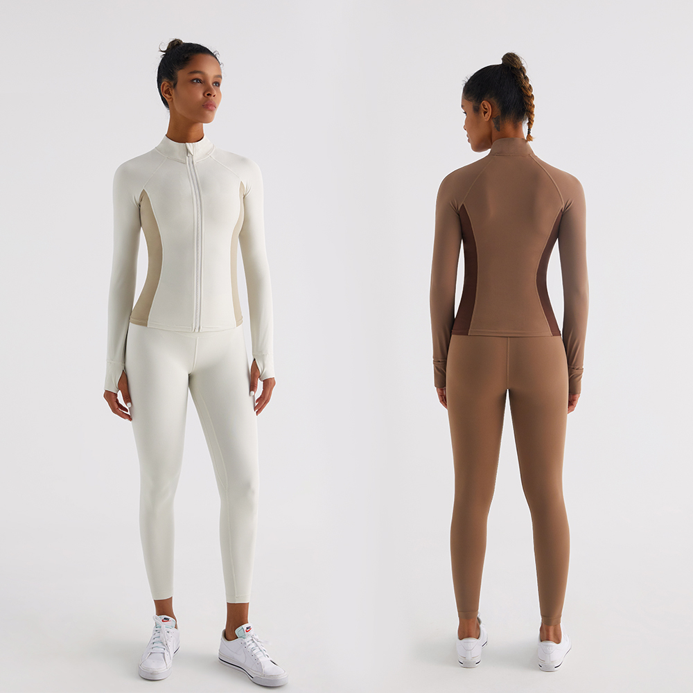 Women's High Waist Breathable Quick-Dry Solid Color 3-Piece Tracksuit Running Fitness Outdoor Yoga Outfit