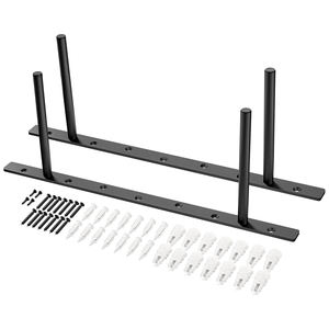 Suporte de Prateleira Flutuante Reforçado de 16 Polegadas em Aço Sólido, Suportes Invisíveis Ocultos para Montagem em Parede de Madeira - Product Image 1