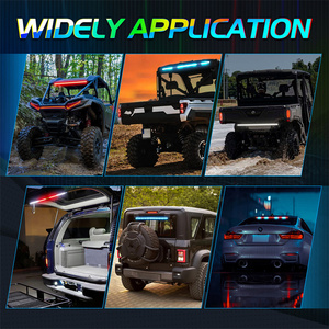 Barre lumineuse LED de 31 pouces pour hayon de UTV, feux de freinage, de positionnement et de clignotants pour Polaris RZR, Kawasaki, Can-<span class=keywords><strong>Am</strong></span>, voiturette de golf - Product Image 3
