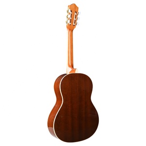 Guitarra Clásica China Vintage de 36 Pulgadas con Mástil de Okoume, Hecha a Mano con Tapa de Cedro y Madera de Sapele - Product Image 3