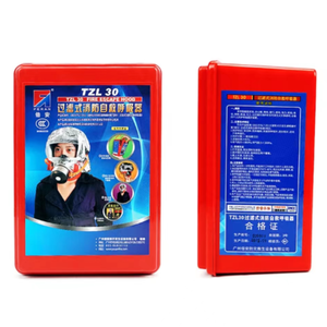 Respirator wajah penuh penting untuk perlindungan Gas beracun dan pelarian api - Product Image 2