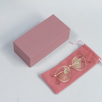 Boîte d'emballage rigide de luxe avec logo personnalisé pour lunettes de soleil